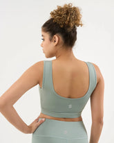 Women's AUSM5X™ Sports Bra - Ice Green